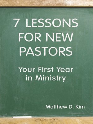 cover image of 7 Lessons For New Pastors